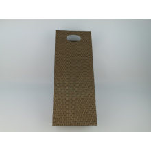 China Manufacturer Kraft Paper Packaging Food Bag with Die Cut Handle